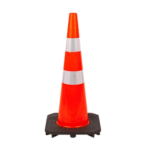 90cm Road Barrier Safety Cone with Slim Body