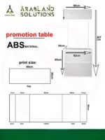 Promotion Counter Table Arab Land Sustainable products Solutions