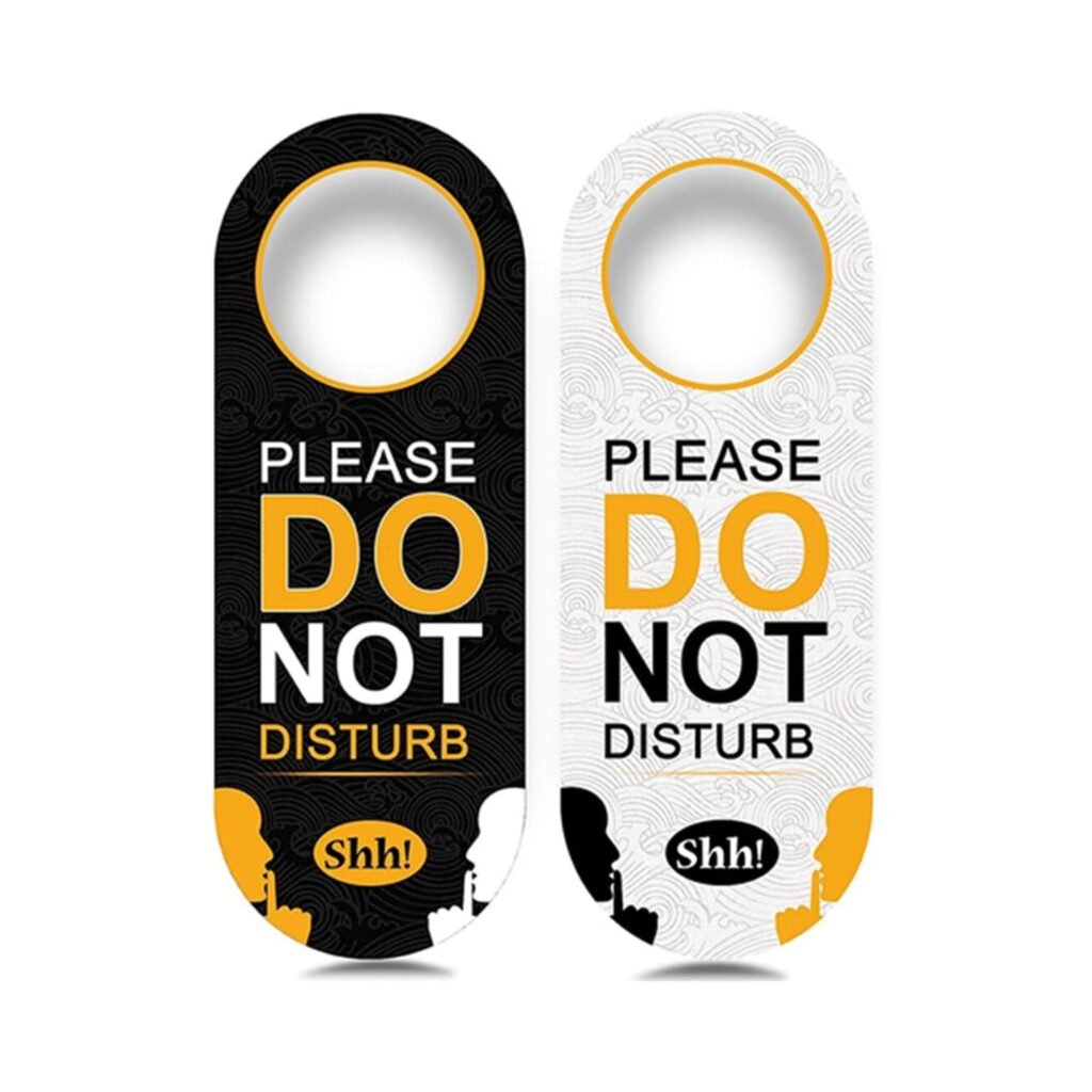 Do Not Disturb Door Signs