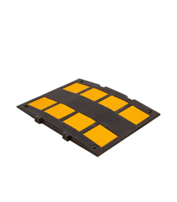 Heavy Duty Rubber Speed Bump for Roads & Parking Lots