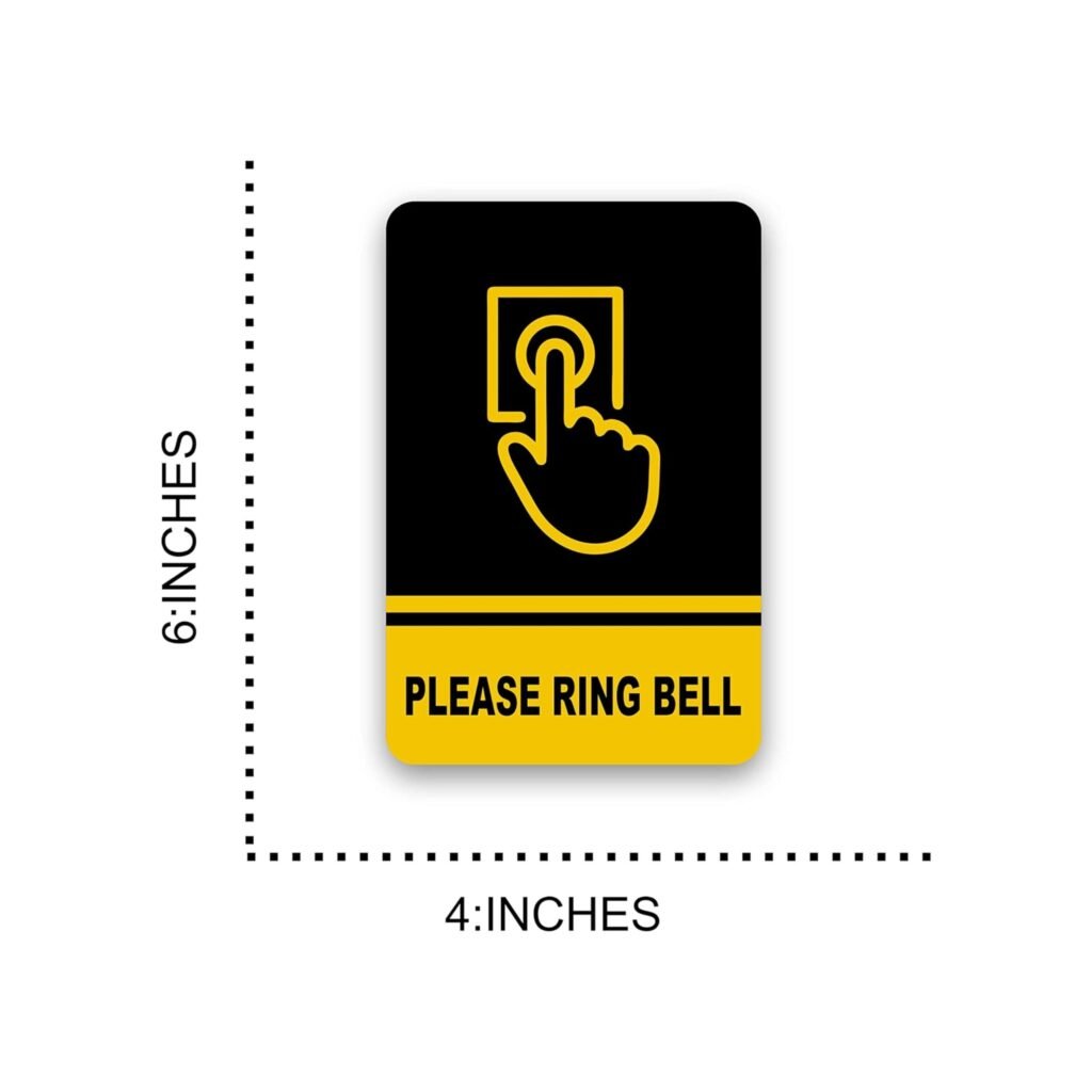 Please Ring The Bell Sign