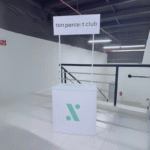 Custom-designed promotion counter table from Arab Land Advertising, available for less price. Visit arablandsolutions.com for custom designs