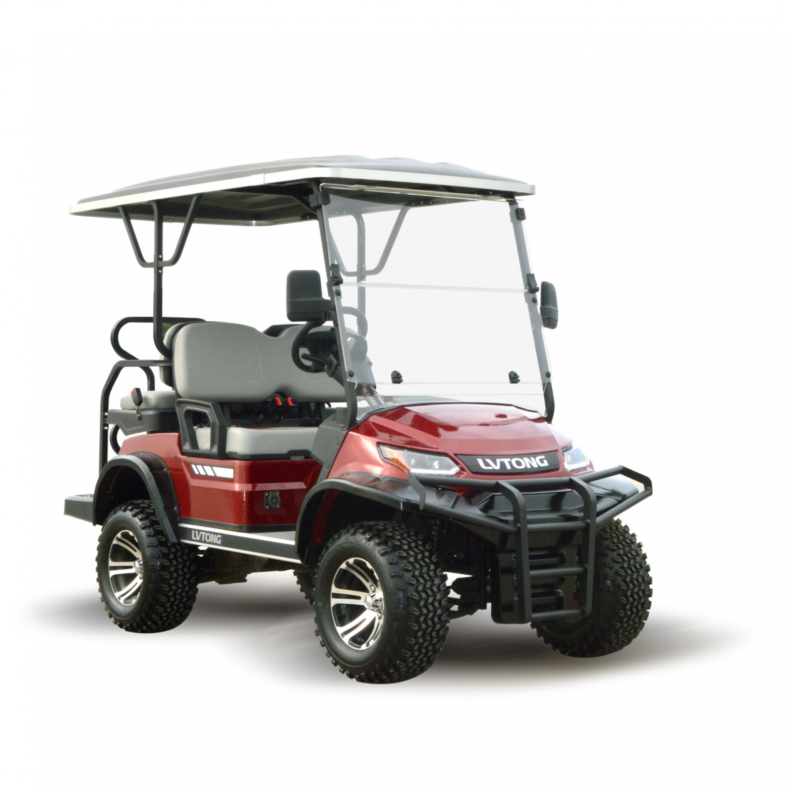 4 Seater Lifted Golf Cart With Rear Seats