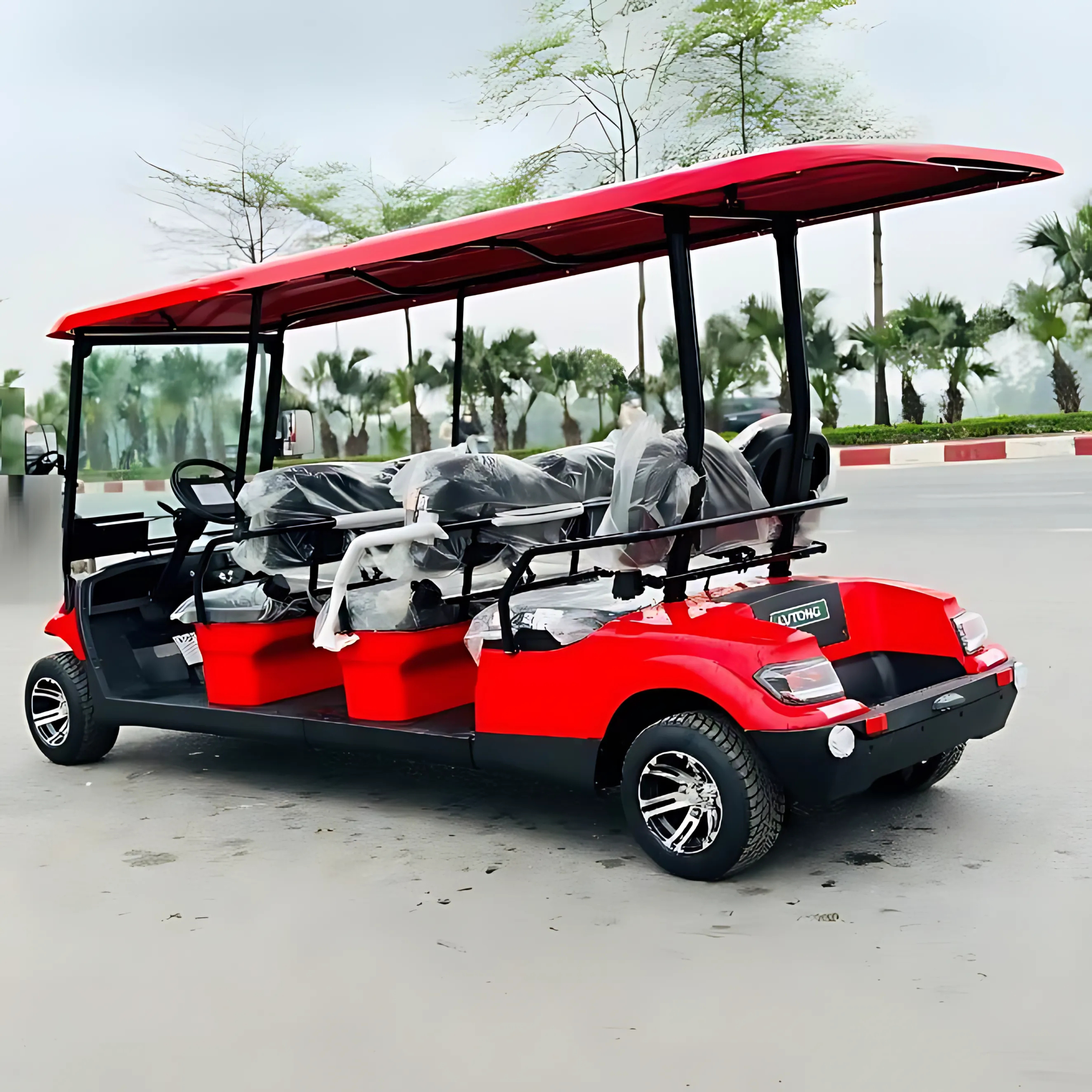 6-Seater Electric on-road Sightseeing Car