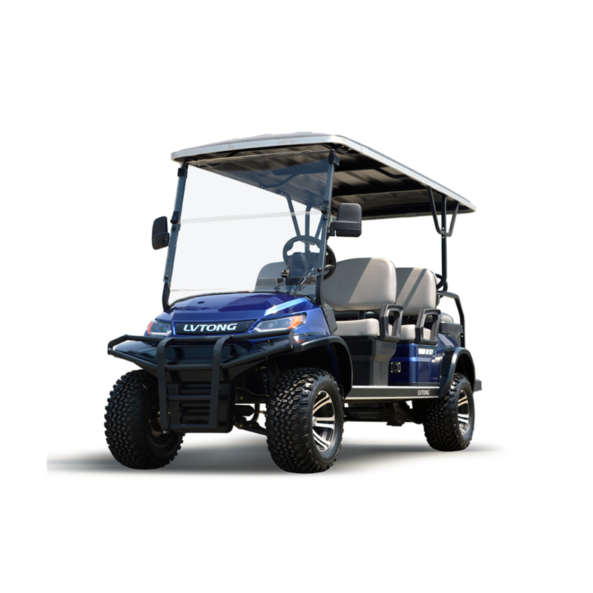 6 Seaters Lifted Golf Cart With LED Light