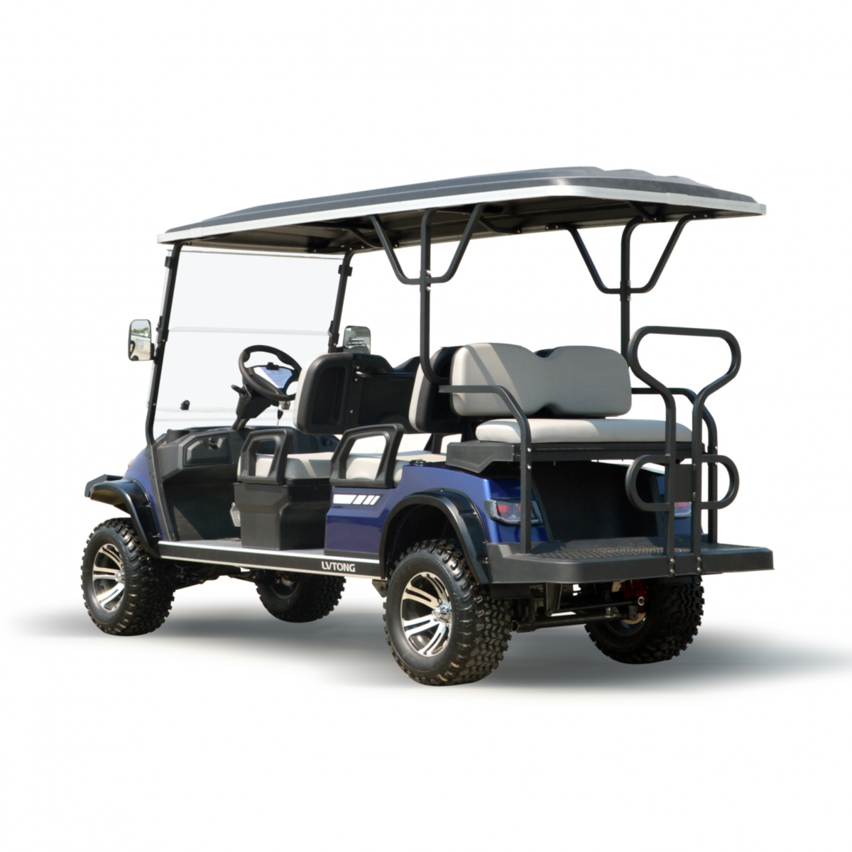 Lifted Golf Cart With LED Light 6 Seaters