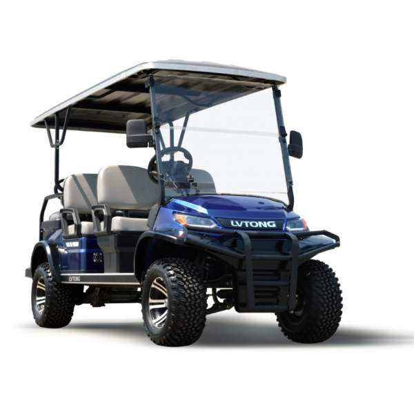 Lifted Golf Cart With LED Light 6 Seaters