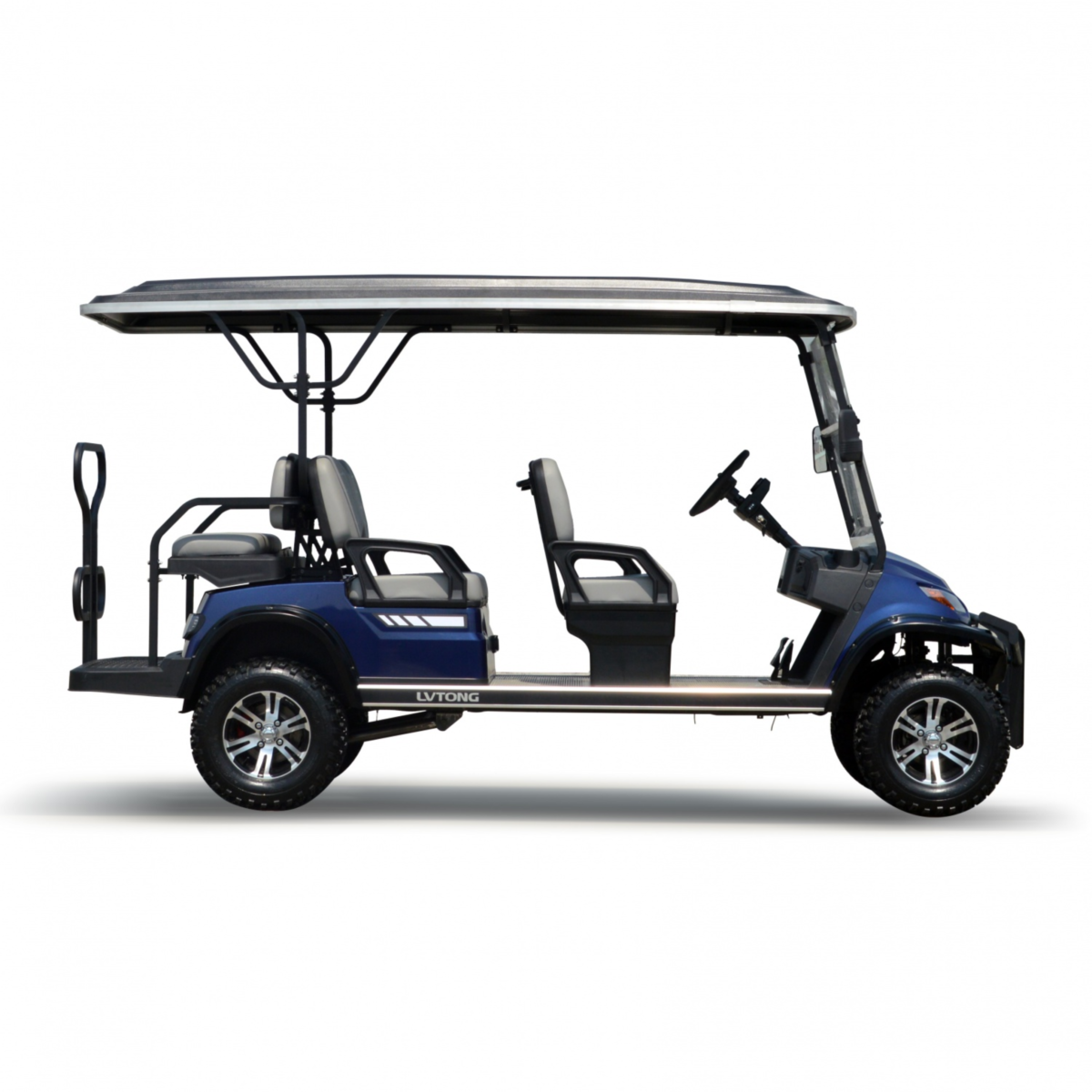 6 Seaters Lifted Golf Cart With LED Light