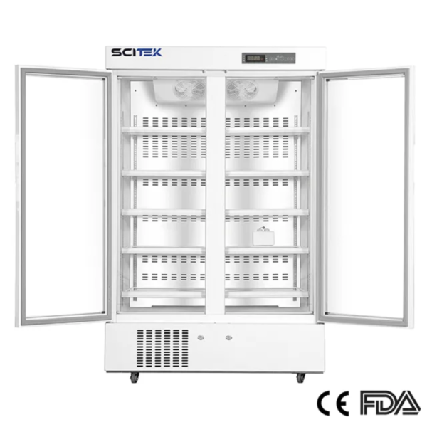 Double Door Laboratory Refrigerator