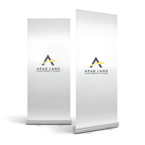 Roll Up Banner Roll Screen Model Stand