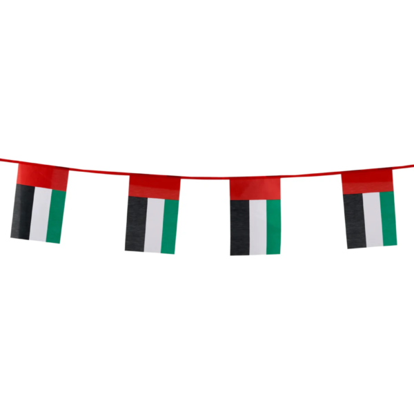 UAE Flag Fabric Bunting Banner