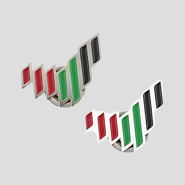 UAE National Brand Metal Badges