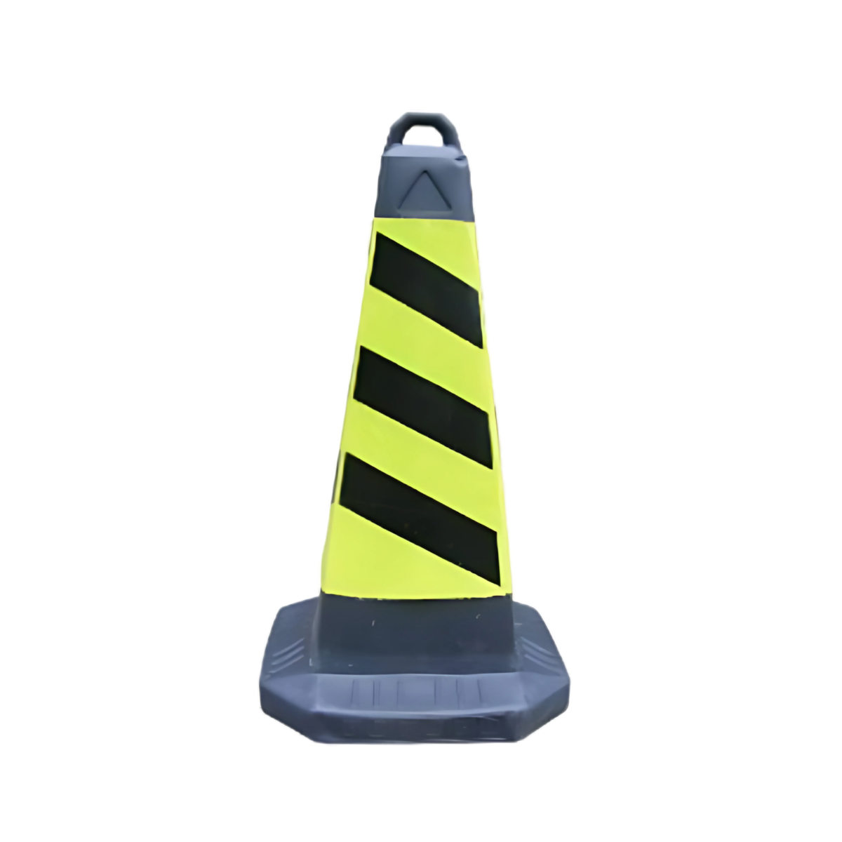 65cm Yellow Cone with Top Ring