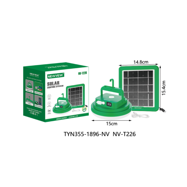 100W Solar Lighting System