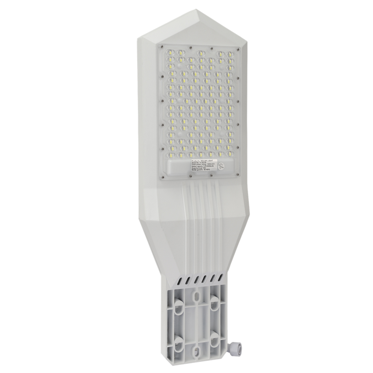 400W 6500K Solar IP66 Street Lamp with Solar Panel