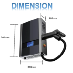 7kW-44kW Wall Mounted DC EV Charger Wallbox