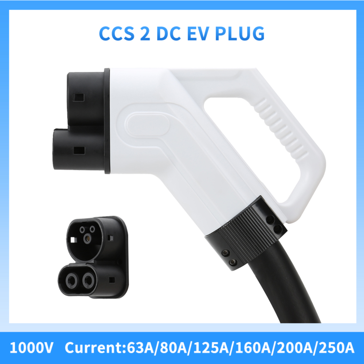 CCS2 Charging plug 63A/80A/125A/160A/200A