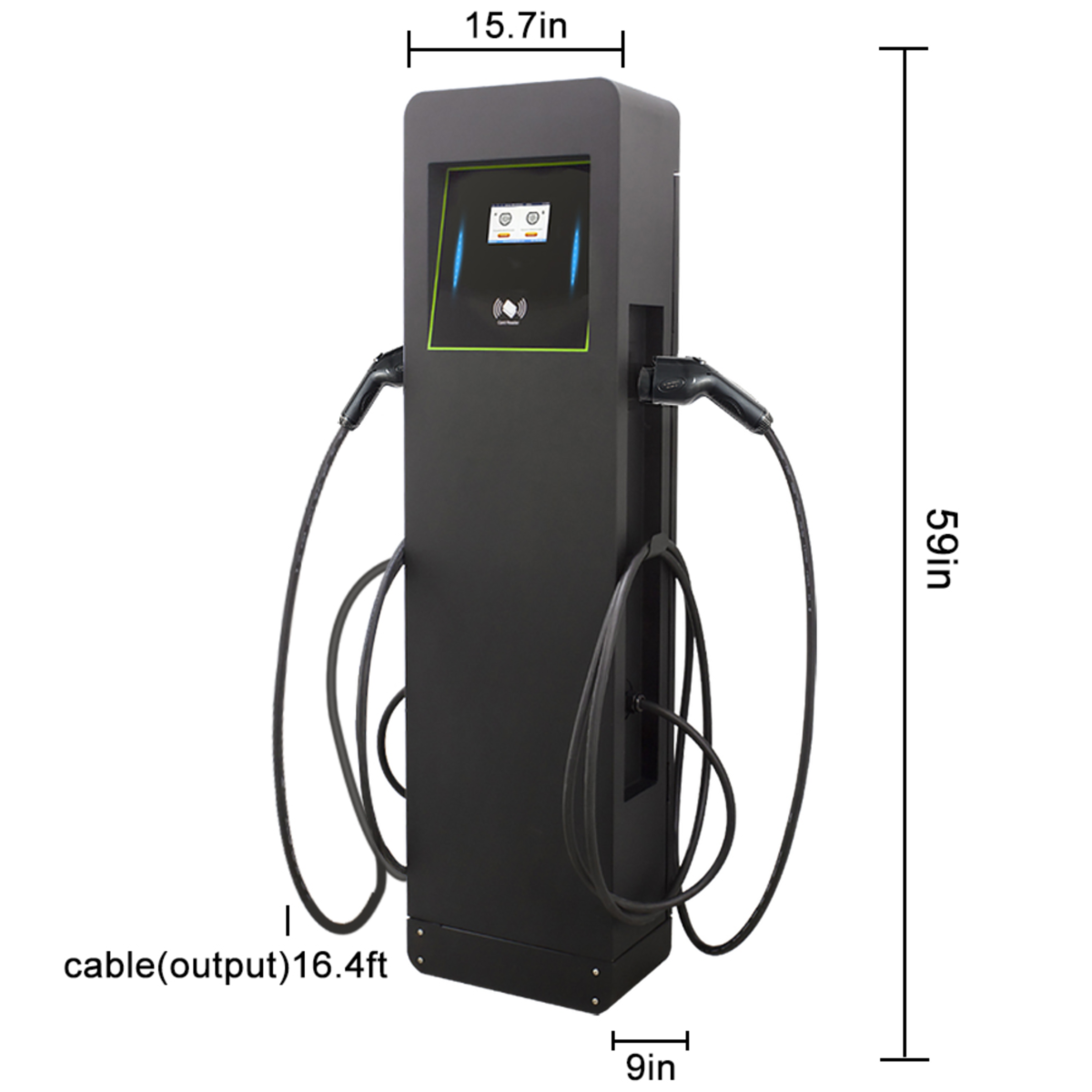 Dual-gun EV Commercial AC EV Charger