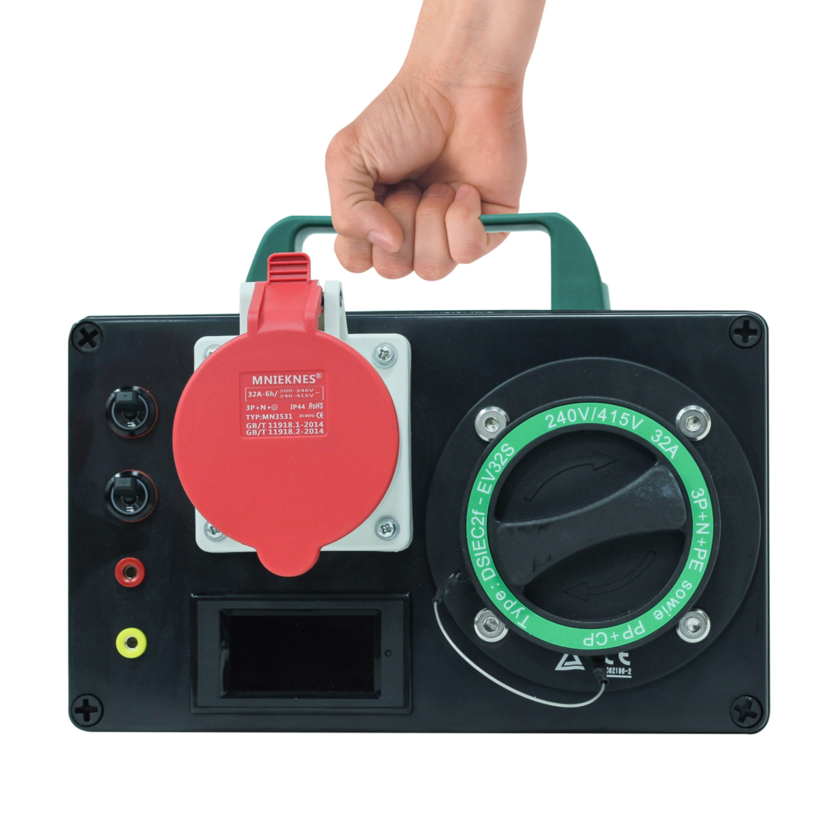 Portable Type2 Socket EV Charging Tester