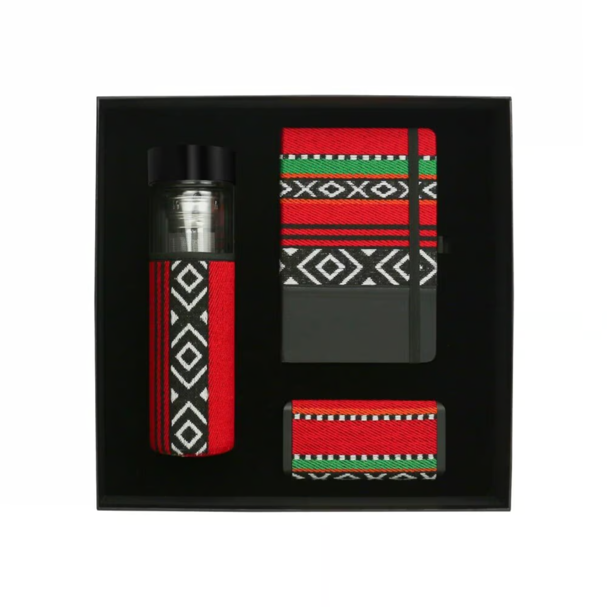 SADU Design Corporate Gift Sets with Bottle Notebook Powerbank