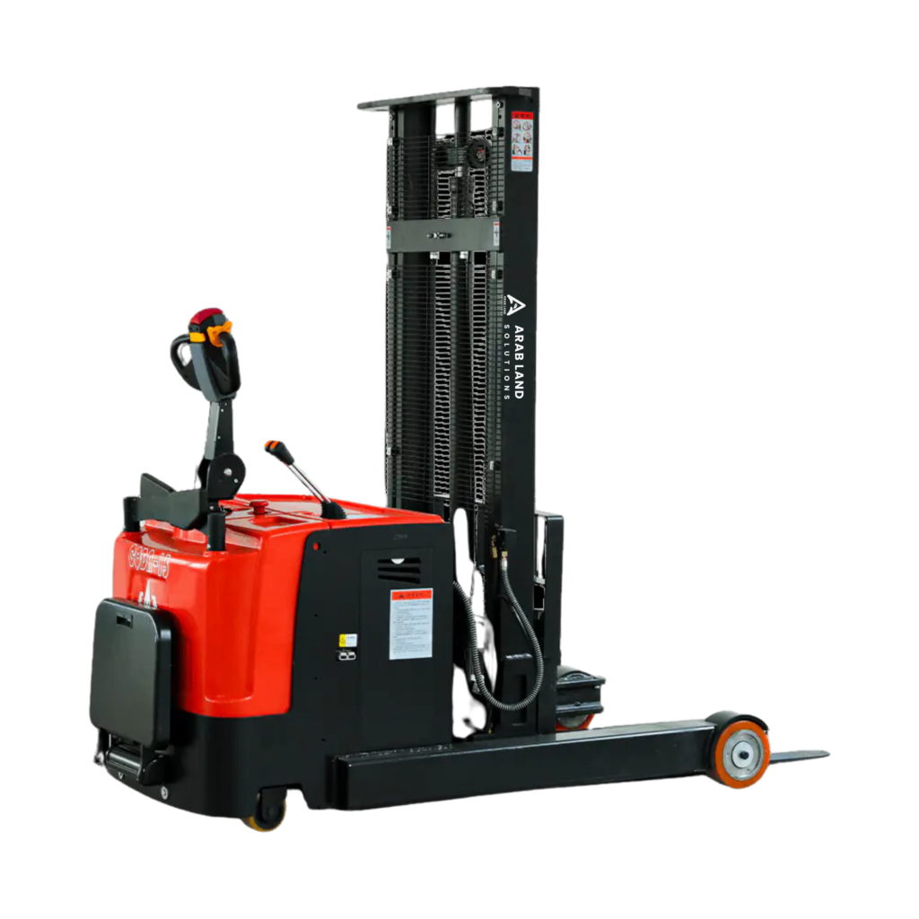 Stand On Electric Reach Stacker