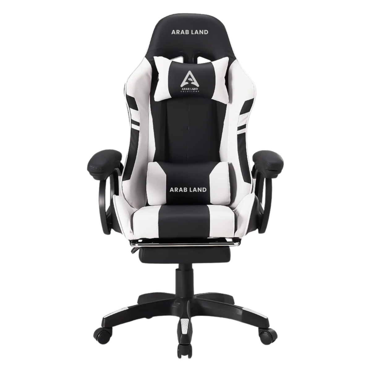 White & Black Comfort Gaming Chair ARL-A-01S