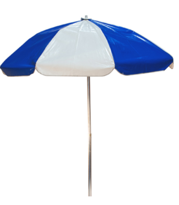 Blue & White Beach Umbrella ARL-BU220-B