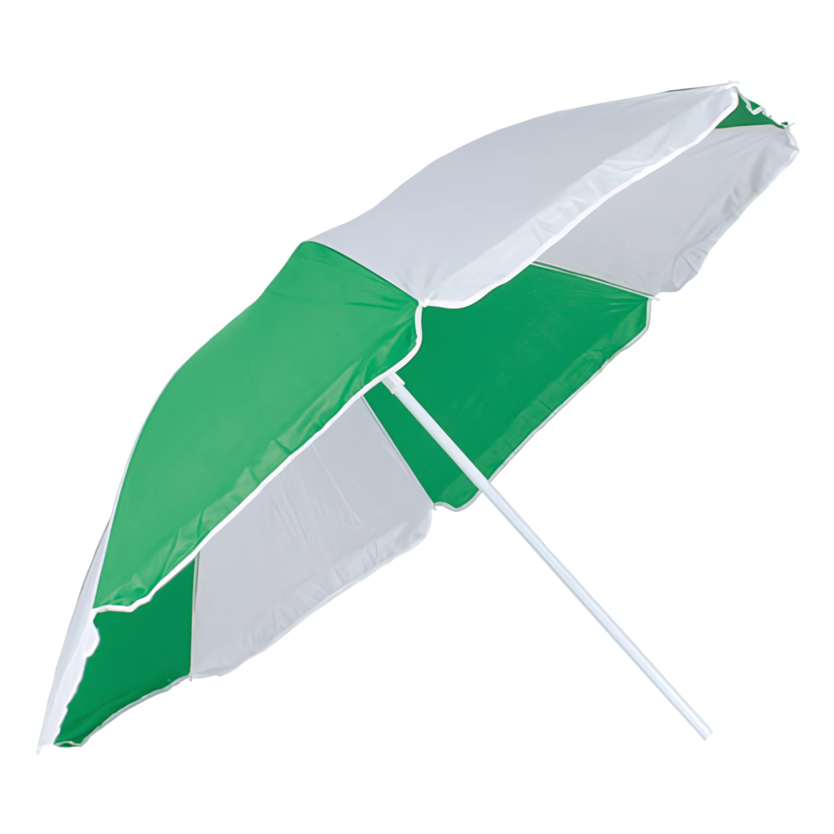 Green & White Beach Umbrella ARL-GN220-G