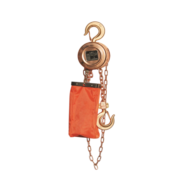 Non Sparking Chain Hoist (Beryllium Bronze) - IIC Grade ARL-HBSQ-2