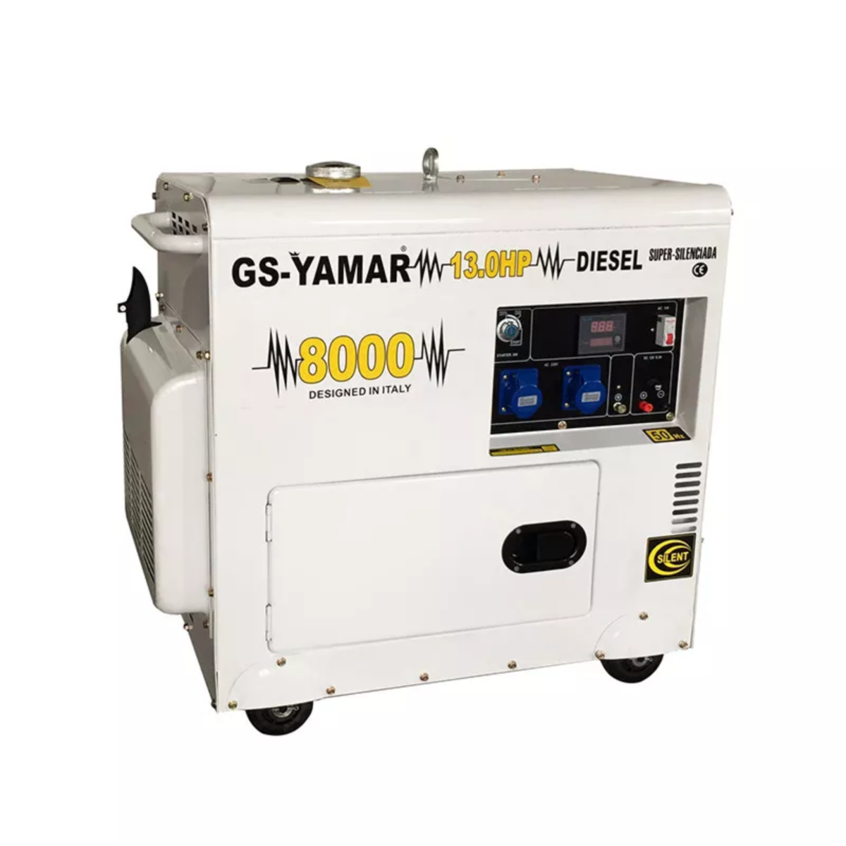 Big Fuel Tank Silent Diesel Generators ARL-DY-LN