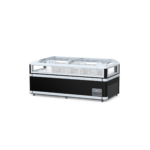 China Style Transparent Island Freezer