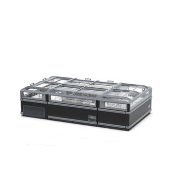 China Style Transparent Island Freezer
