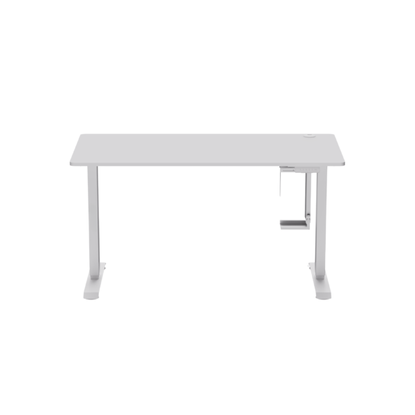 Electric Standing Desk ARL Pro Series White Wood