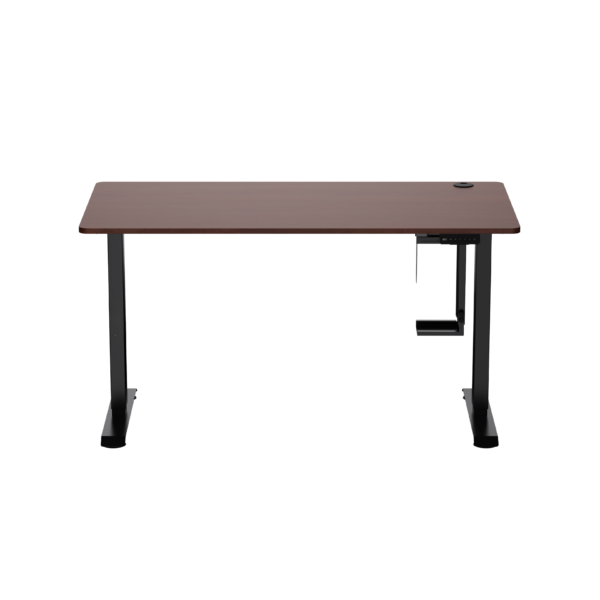 Electric Standing Desk ARL Pro Series Brown Wood