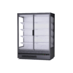 Europe Style Plug-in Glass Door Upright Fridge
