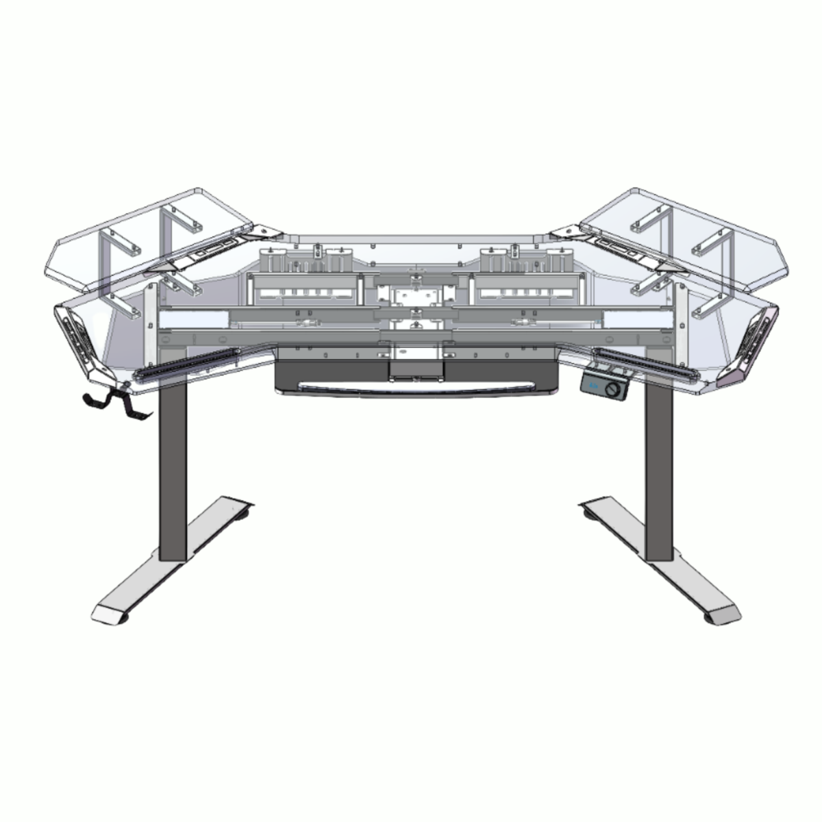 Multi Functional Gaming Desk