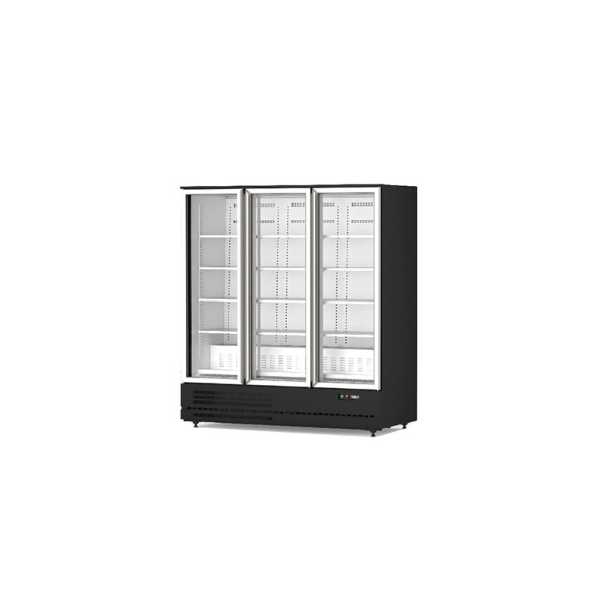 Plug in Glass Door Upright Freezer Fridge