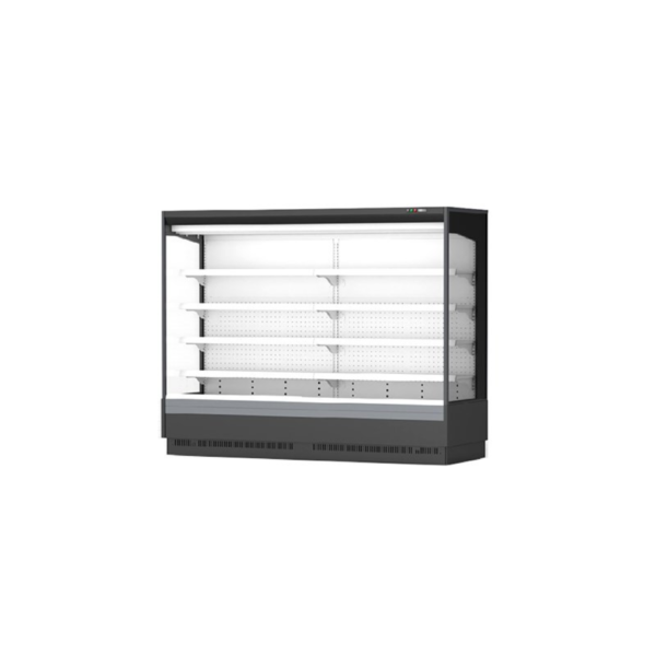 Remote Double Air Curtain Display Fridge