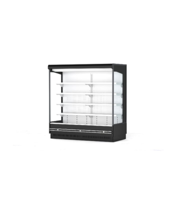 Remote Double Air Curtain Multideck Upright Fridge