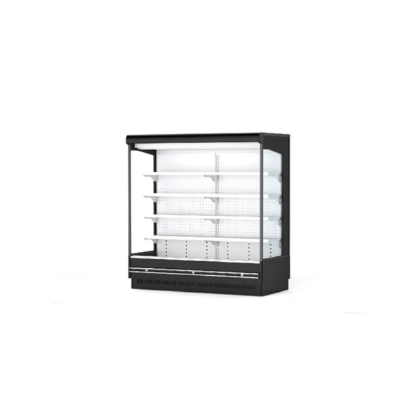 Remote Double Air Curtain Multideck Upright Fridge