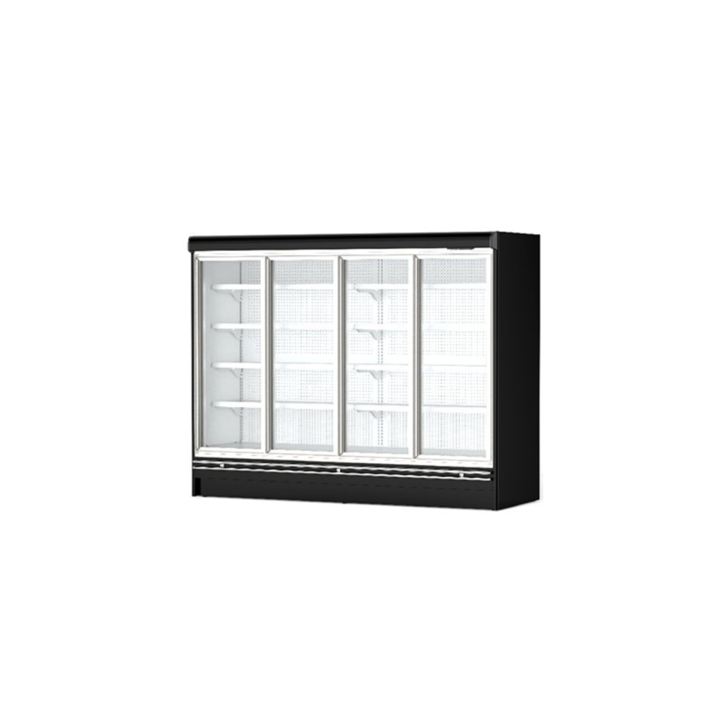 Remote Glass Door Upright Fridge