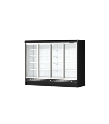 Remote Glass Door Upright Fridge