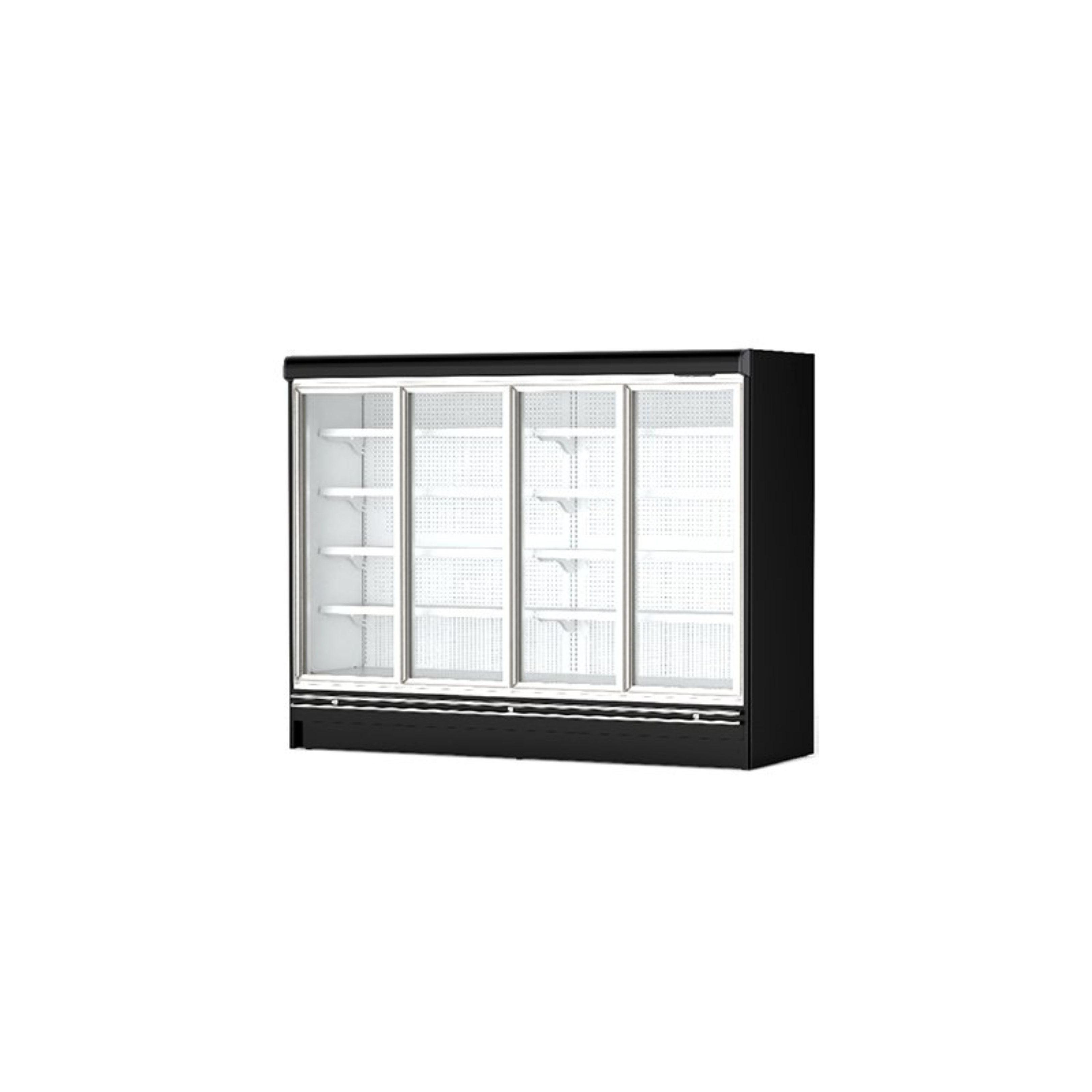 Remote Glass Door Upright Fridge