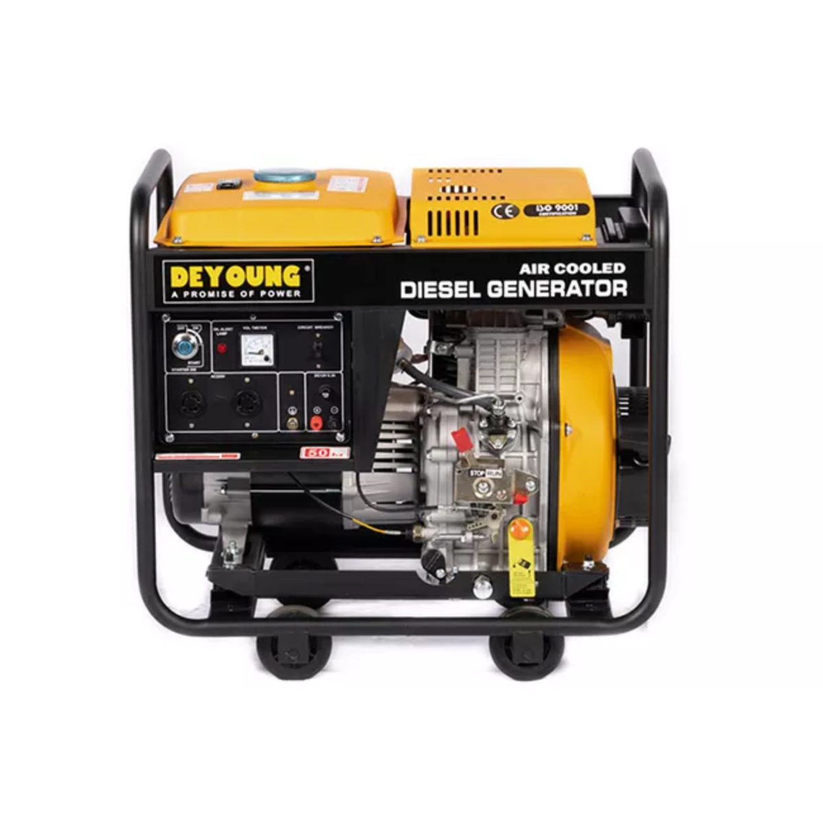 Round frame with 4 wheels DIESEL GENERATORS ARL-DY SERIES