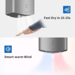 Air Wiper Compact Electric Hand Dryer for Commercial Bathroom ARL-AK2630s