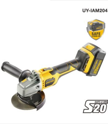 20V Lithium-Ion Brushless Angle Grinder - Soft Start & Power-Off Protection ARL-UY-IAM204