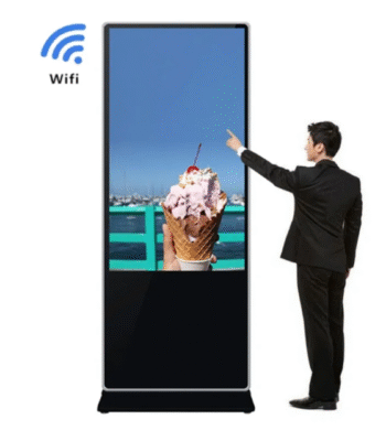65 Inch IR Touch Digital Signage Kiosk