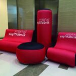 Customizable Inflatable Seat with Full-Color Graphics - Lightweight & Portable