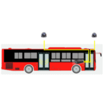 Intelligent Passenger Counter System with 4G, Video Surveillance & Active Safety ARL-MS-C700FH