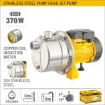 0.5HP Stainless Steel Head Jet Pump Model ARL-PPTC005